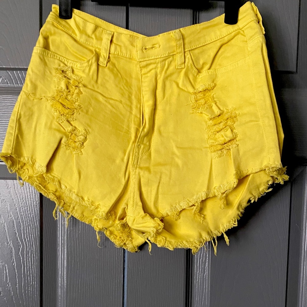 Yellow Shorts